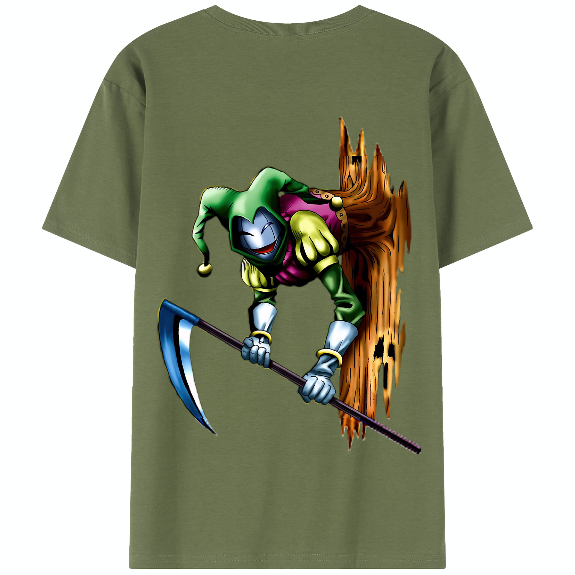 （画像用） 遊☆戯☆王 Yu-Gi-Oh! 綿100％半袖Tシャツ（背面プリント）